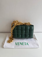 Chain Cassette en cuir