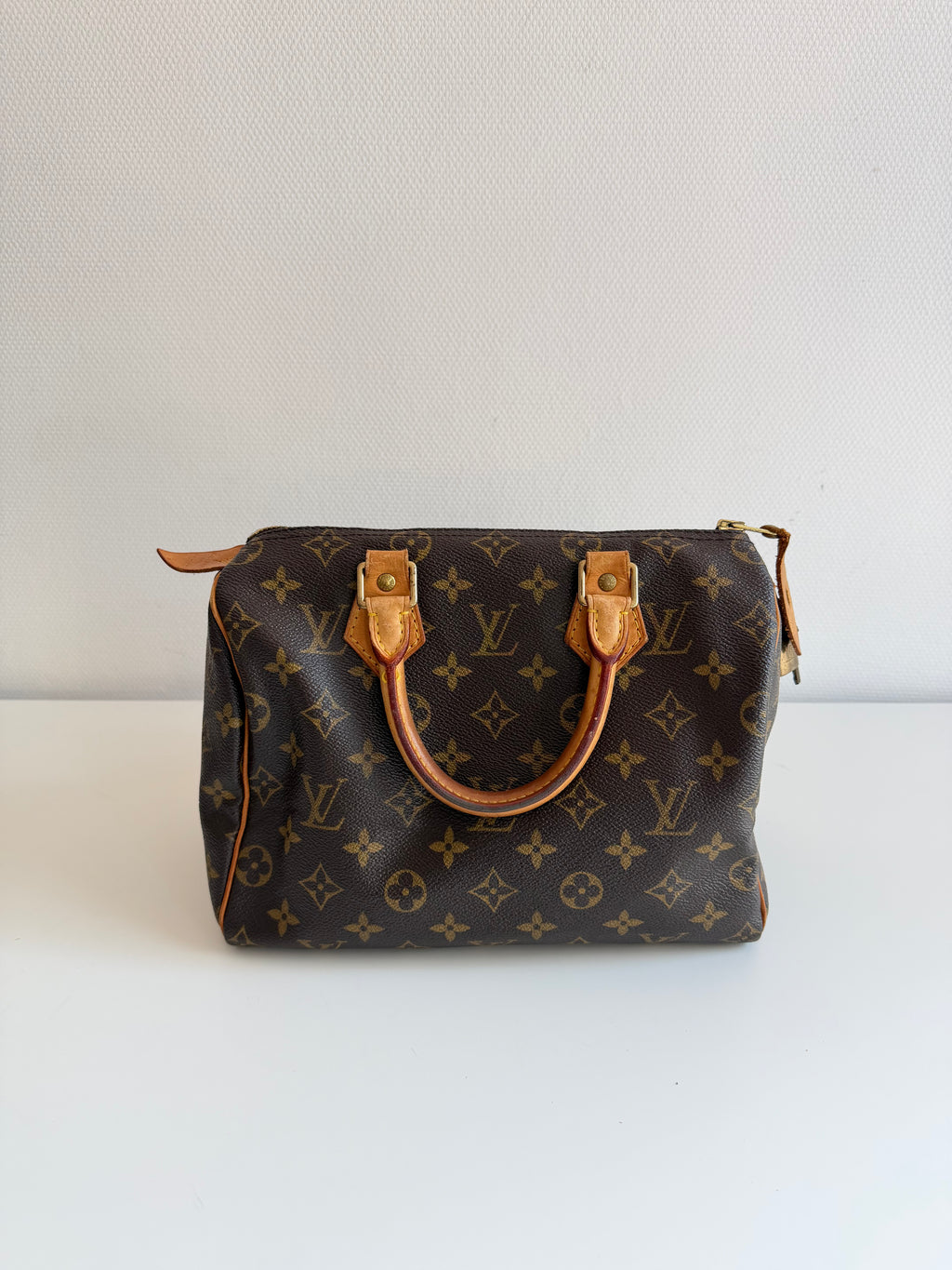 Speedy 25 en toile Monogram marron