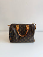 Speedy 25 en toile Monogram marron