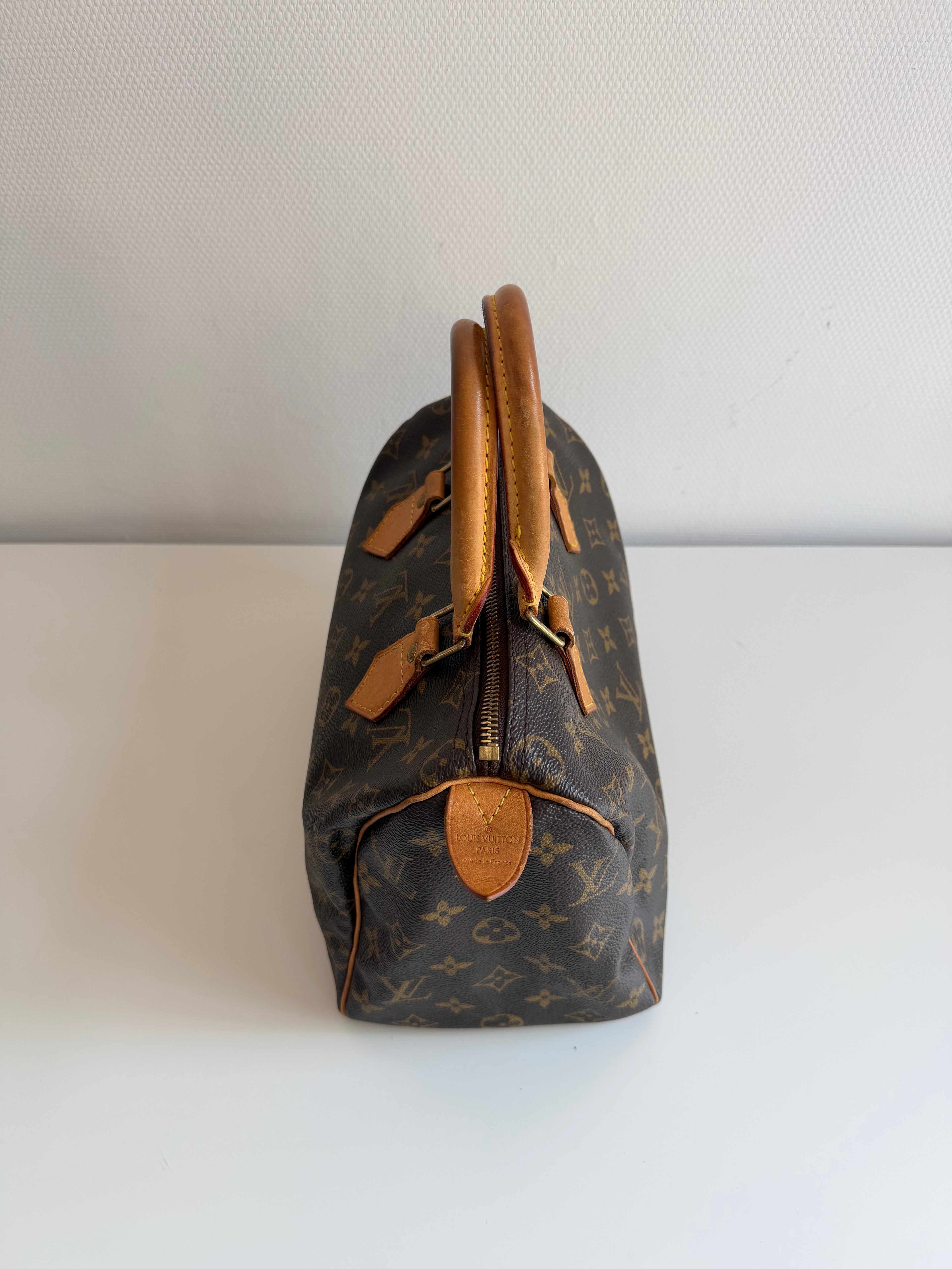 Speedy 25 en toile Monogram marron