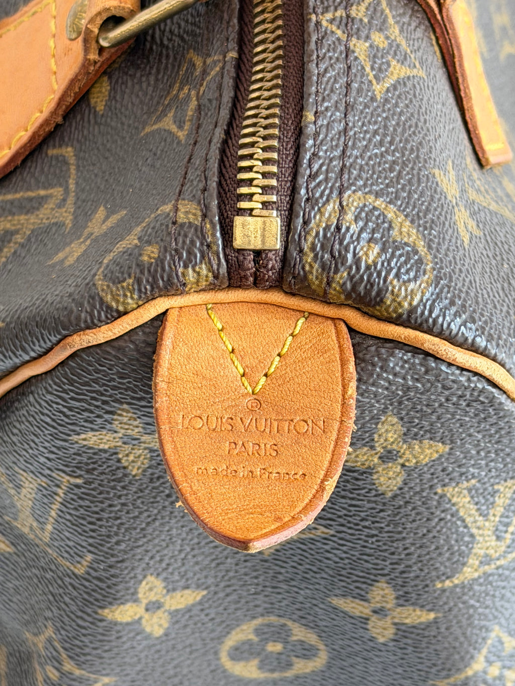 Speedy 25 en toile Monogram marron
