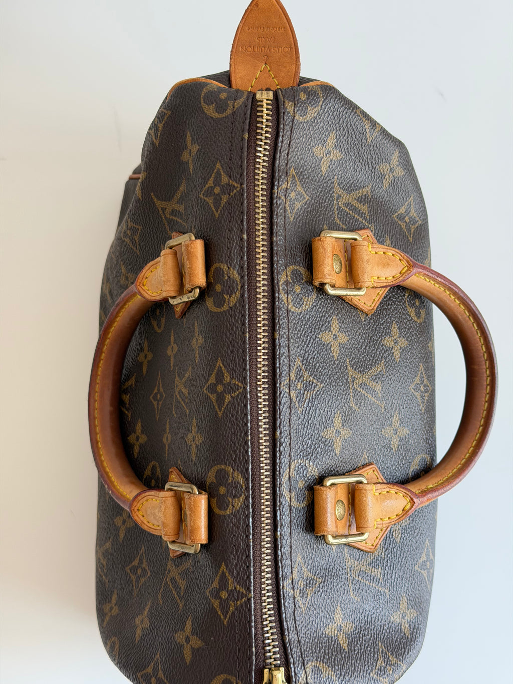 Speedy 25 en toile Monogram marron