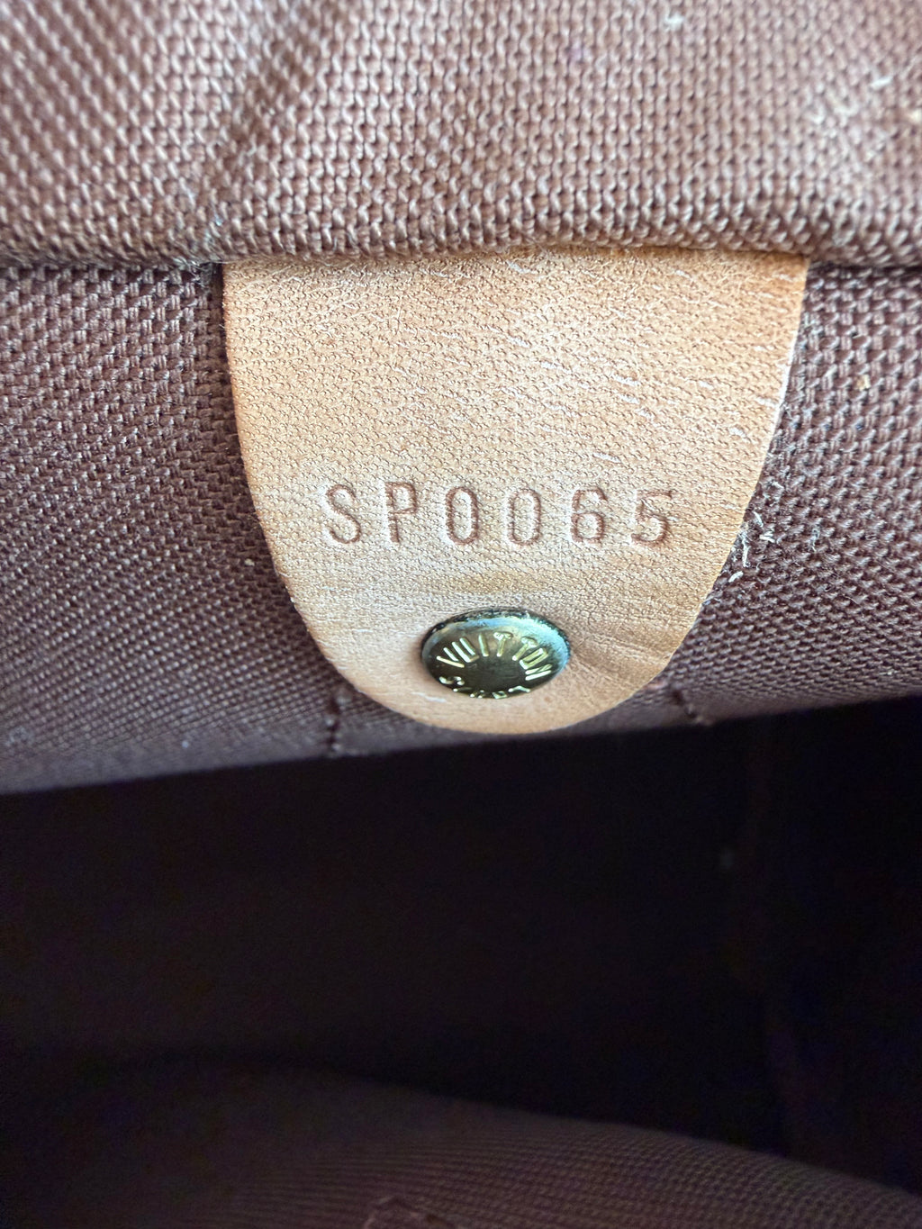 Speedy 25 en toile Monogram marron
