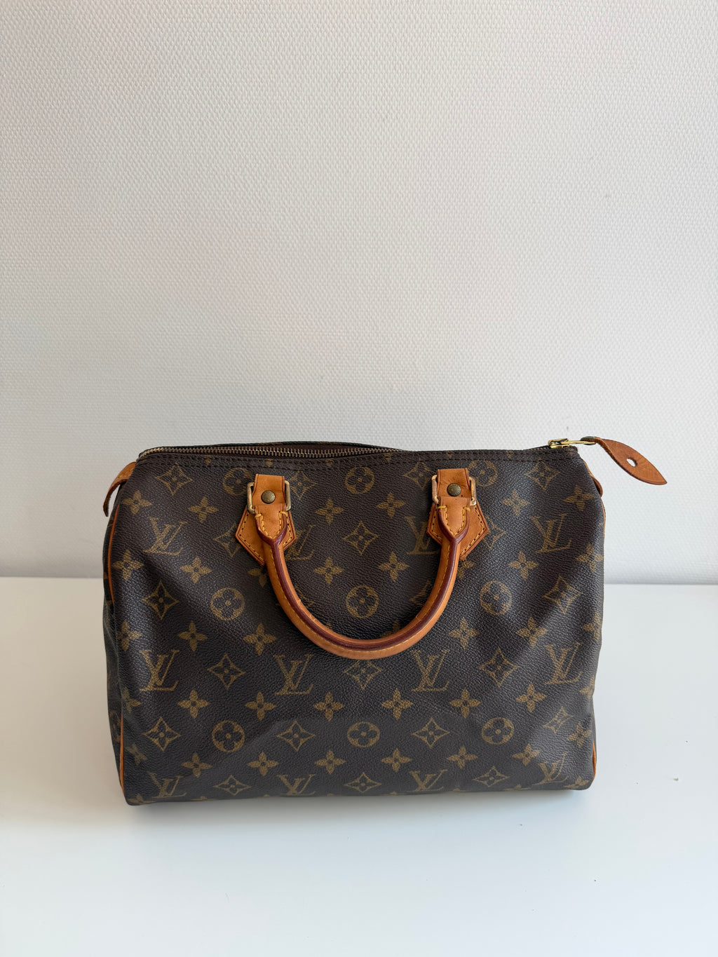 Speedy 30 en toile Monogram marron