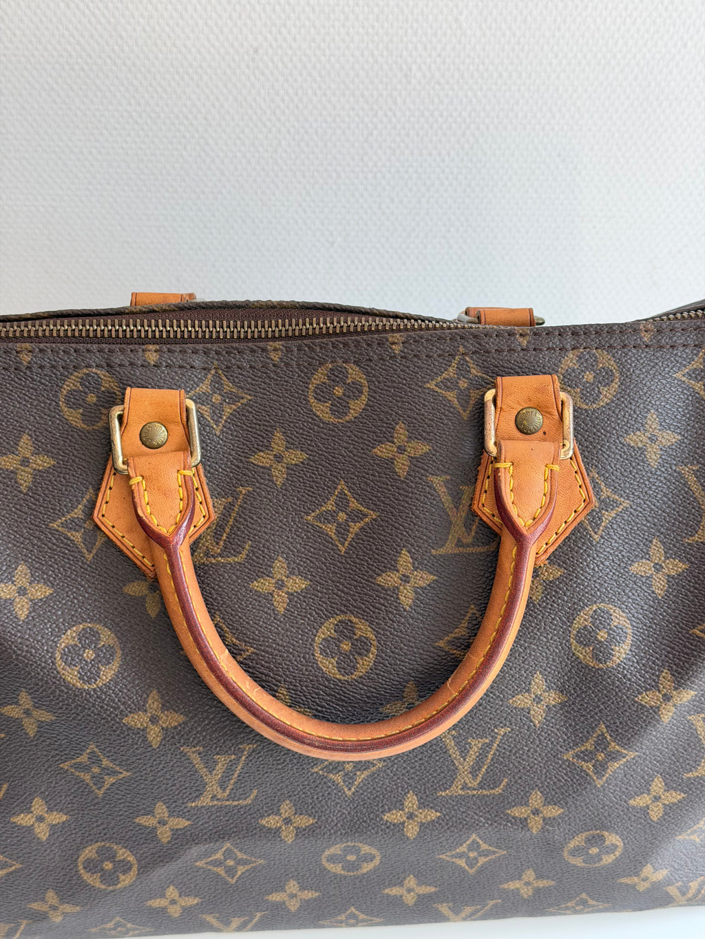 Speedy 30 en toile Monogram marron