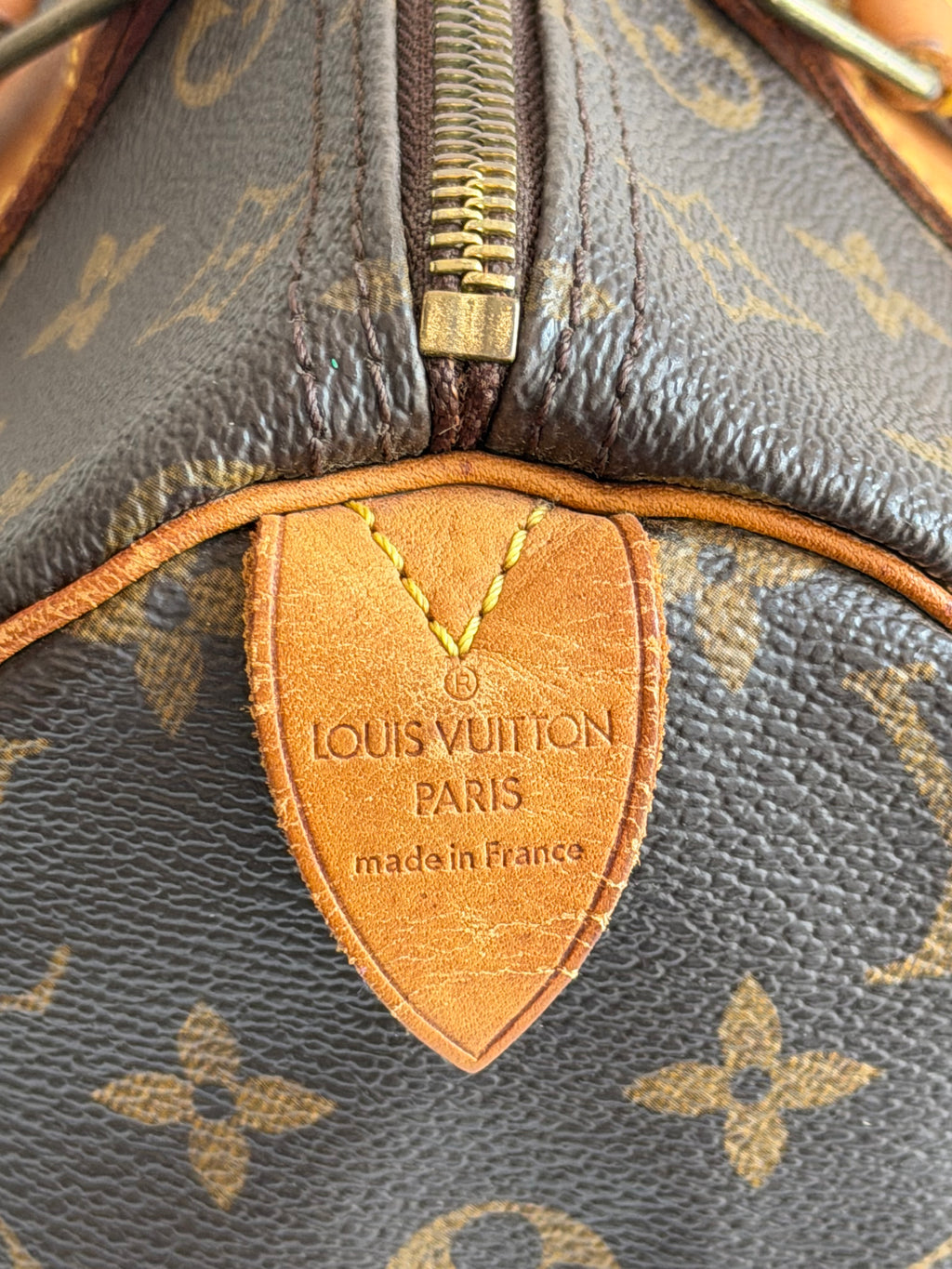 Speedy 30 en toile Monogram marron