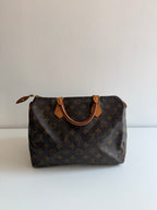 Speedy 30 en toile Monogram marron