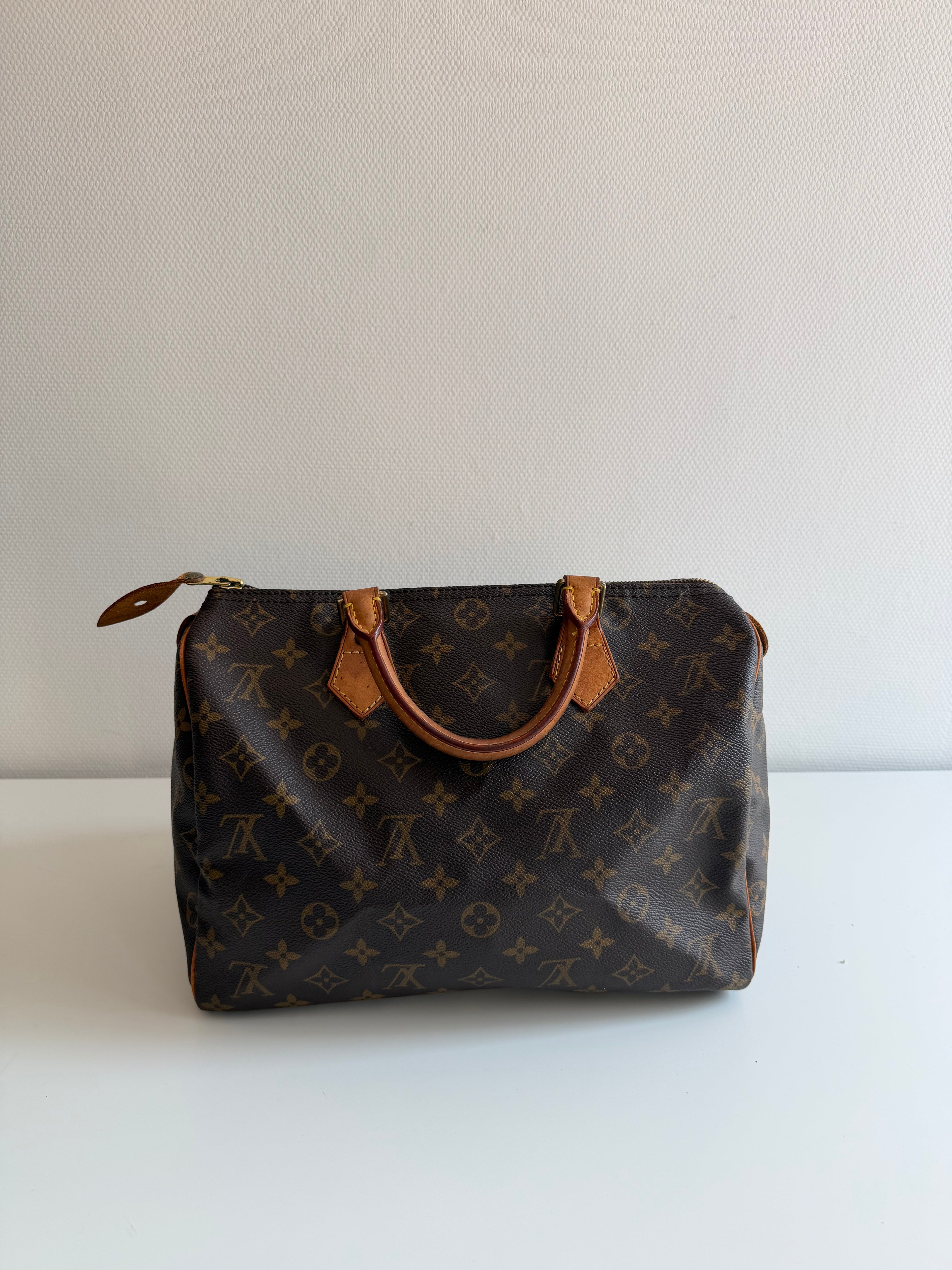 Speedy 30 en toile Monogram marron