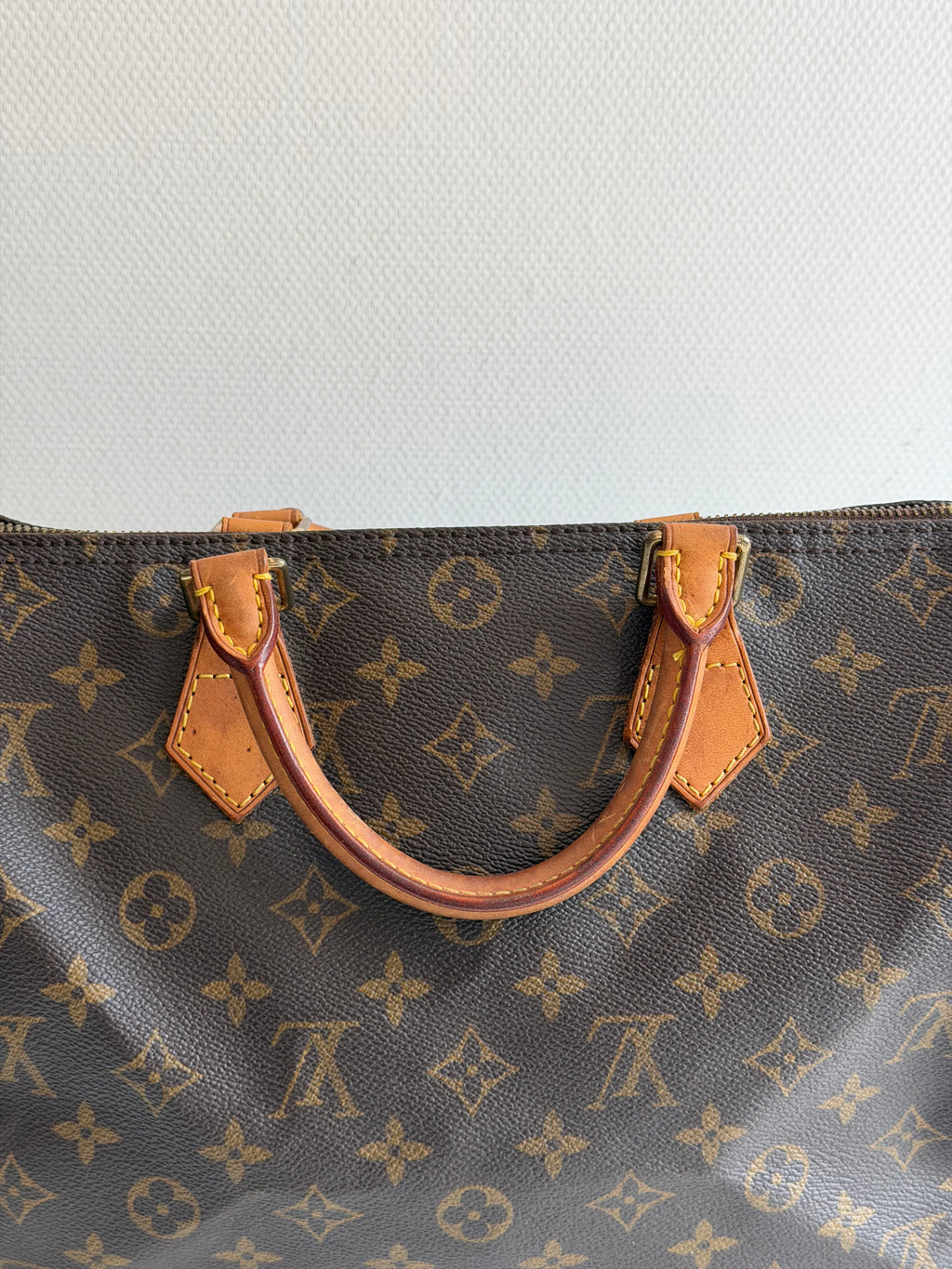 Speedy 30 en toile Monogram marron