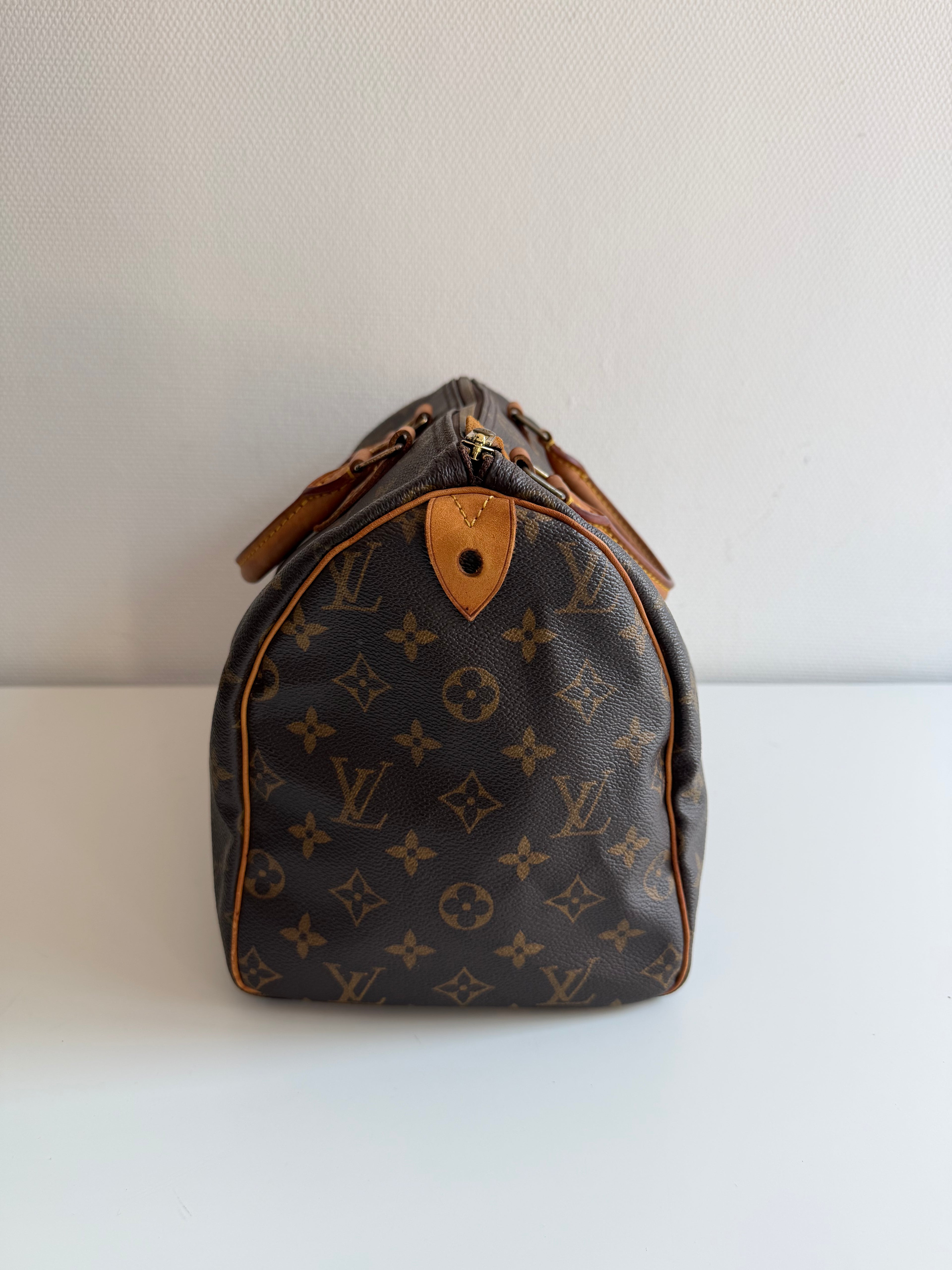 Speedy 30 en toile Monogram marron
