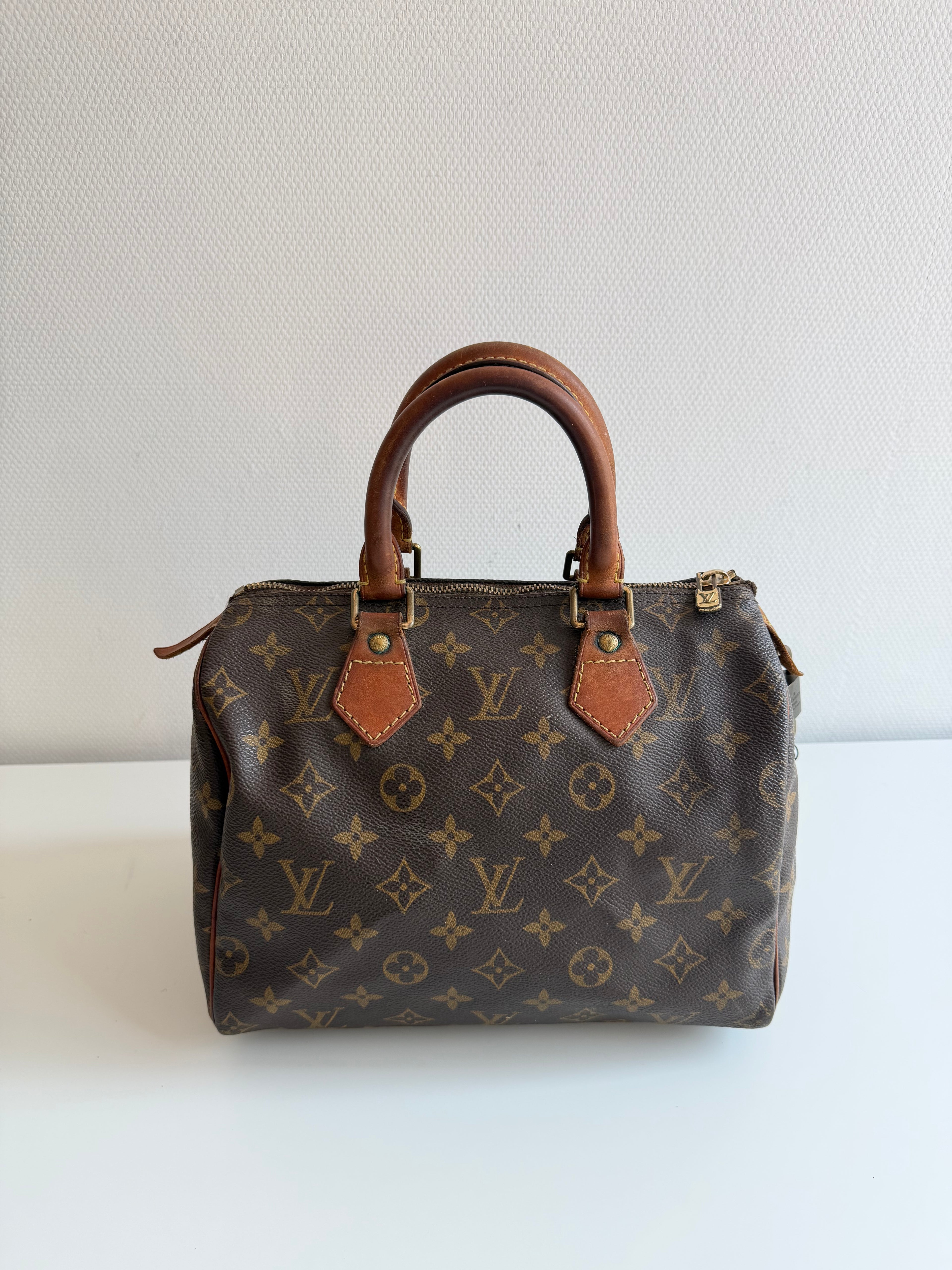 Speedy 25 en toile Monogram marron