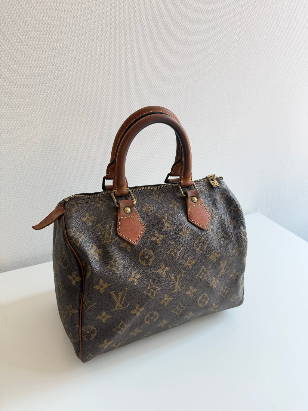 Speedy 25 en toile Monogram marron