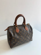 Speedy 25 en toile Monogram marron