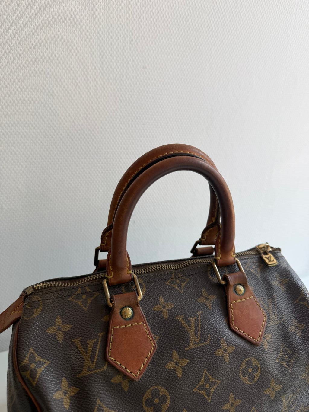 Speedy 25 en toile Monogram marron