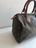 Speedy 25 en toile Monogram marron