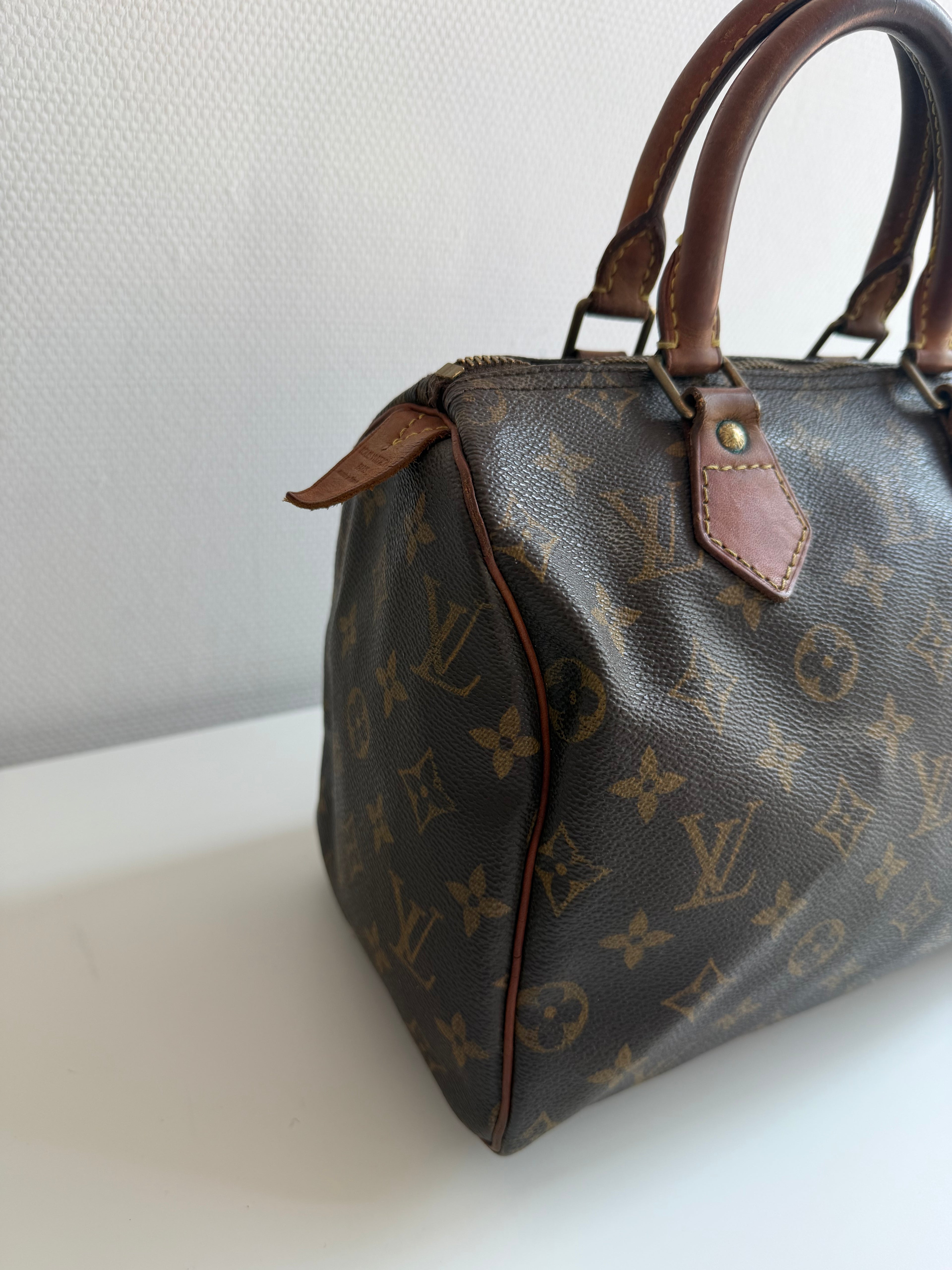 Speedy 25 en toile Monogram marron