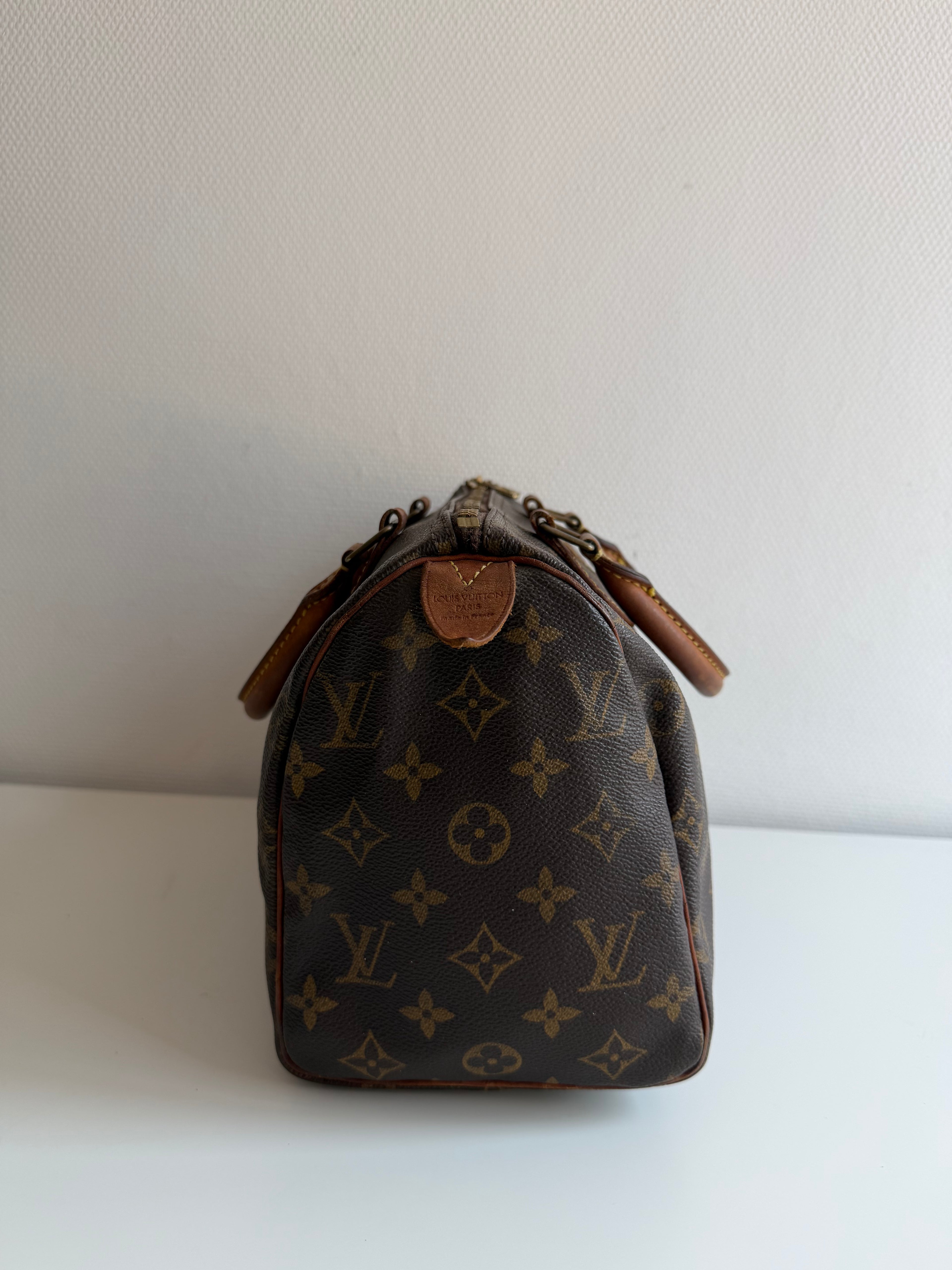 Speedy 25 en toile Monogram marron