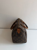 Speedy 25 en toile Monogram marron