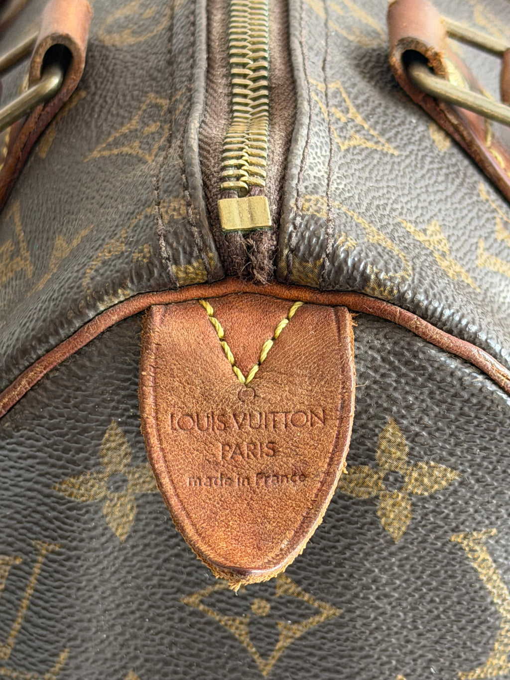 Speedy 25 en toile Monogram marron
