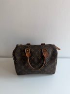 Speedy 25 en toile Monogram marron