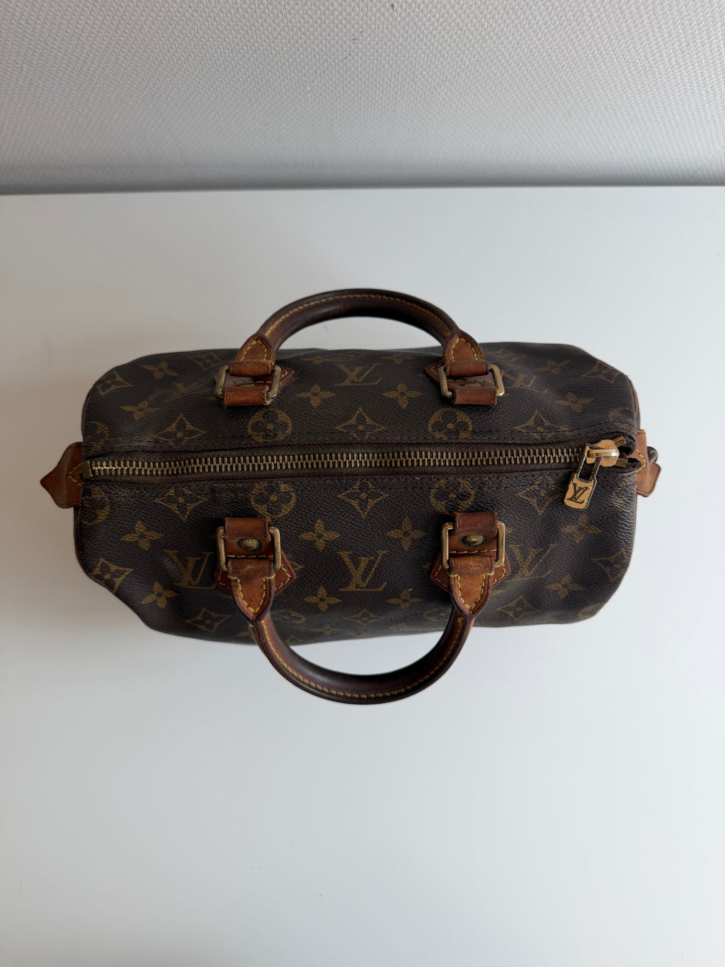 Speedy 25 en toile Monogram marron