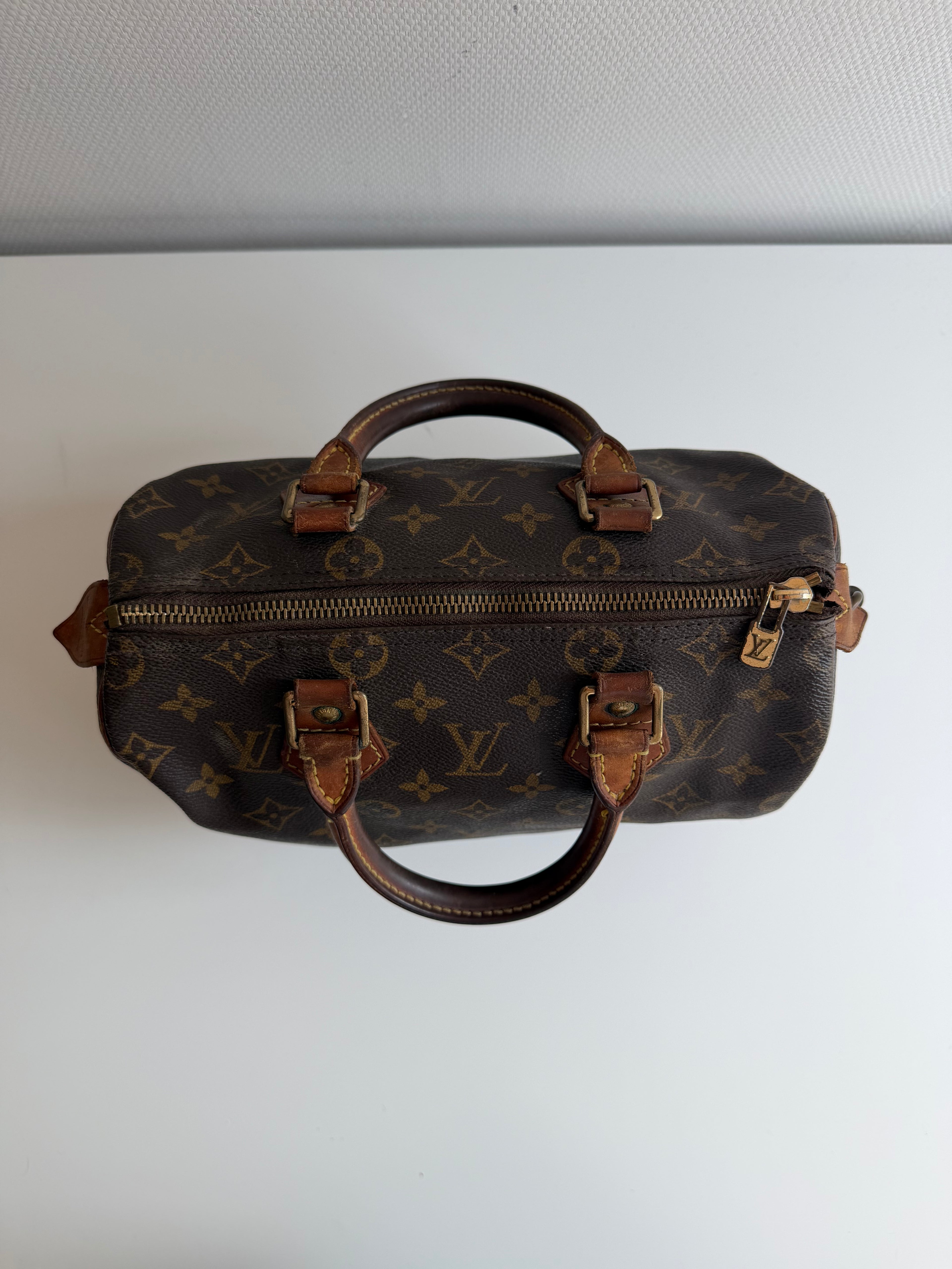 Speedy 25 en toile Monogram marron