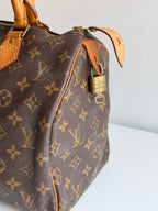 Speedy 30 en toile Monogram marron