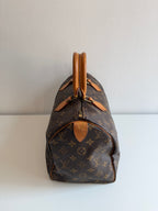 Speedy 30 en toile Monogram marron