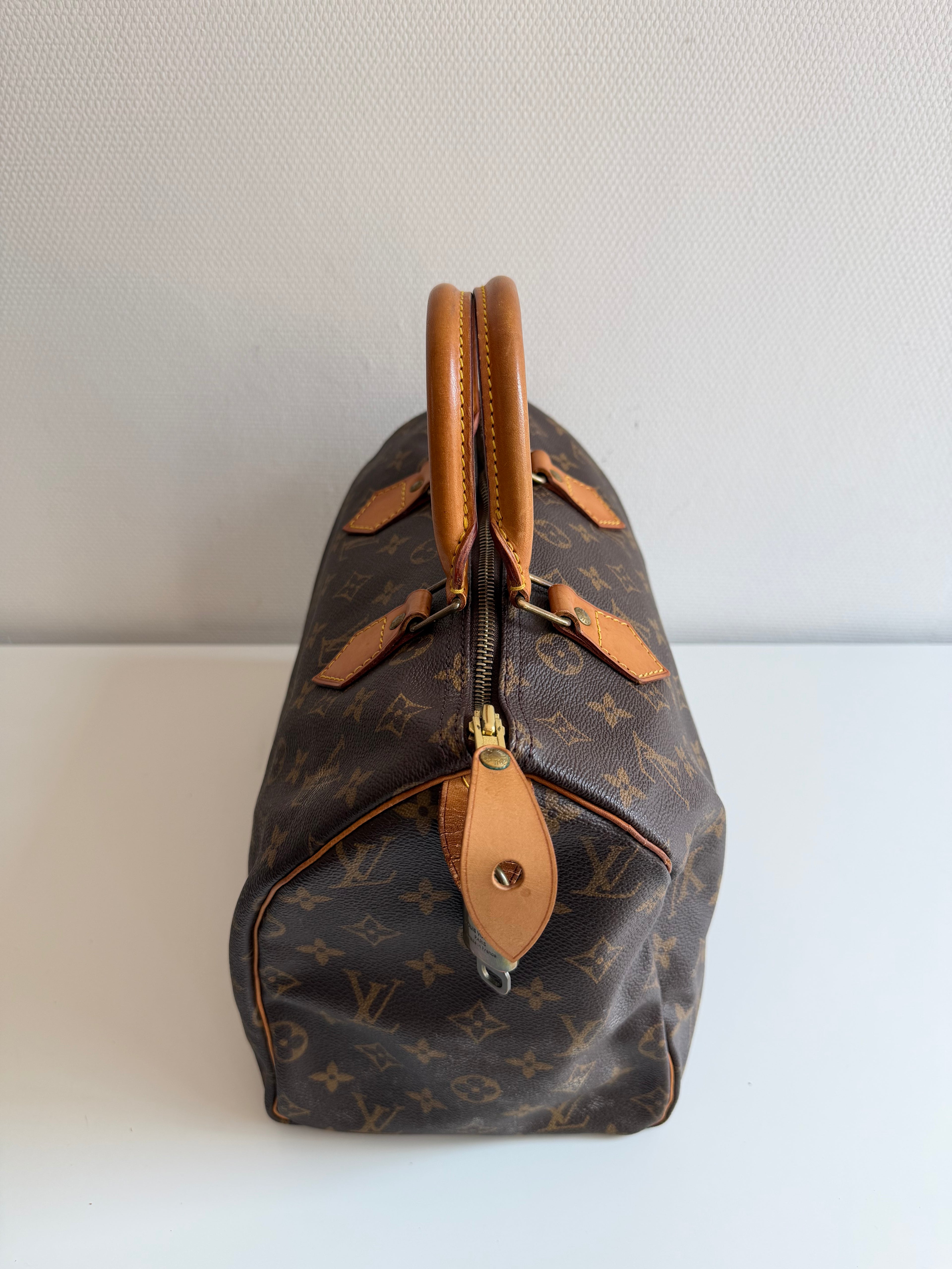 Speedy 30 en toile Monogram marron