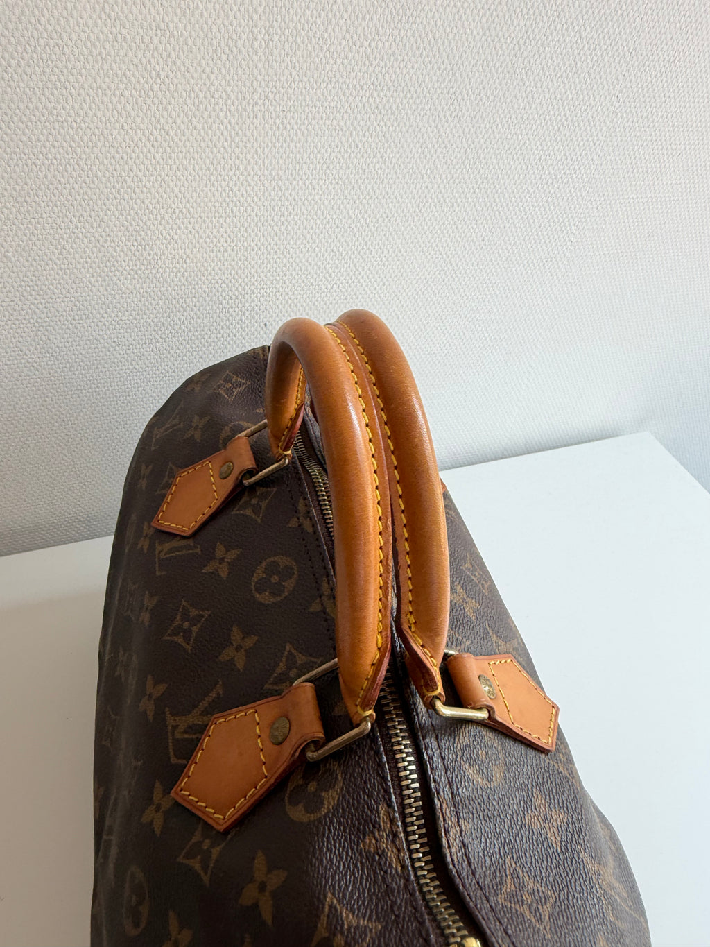 Speedy 30 en toile Monogram marron