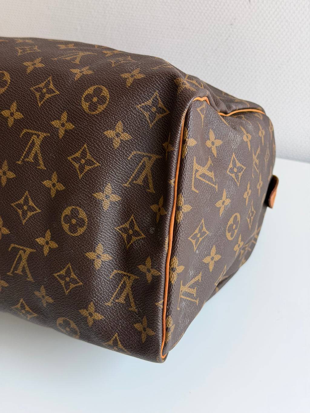 Speedy 30 en toile Monogram marron