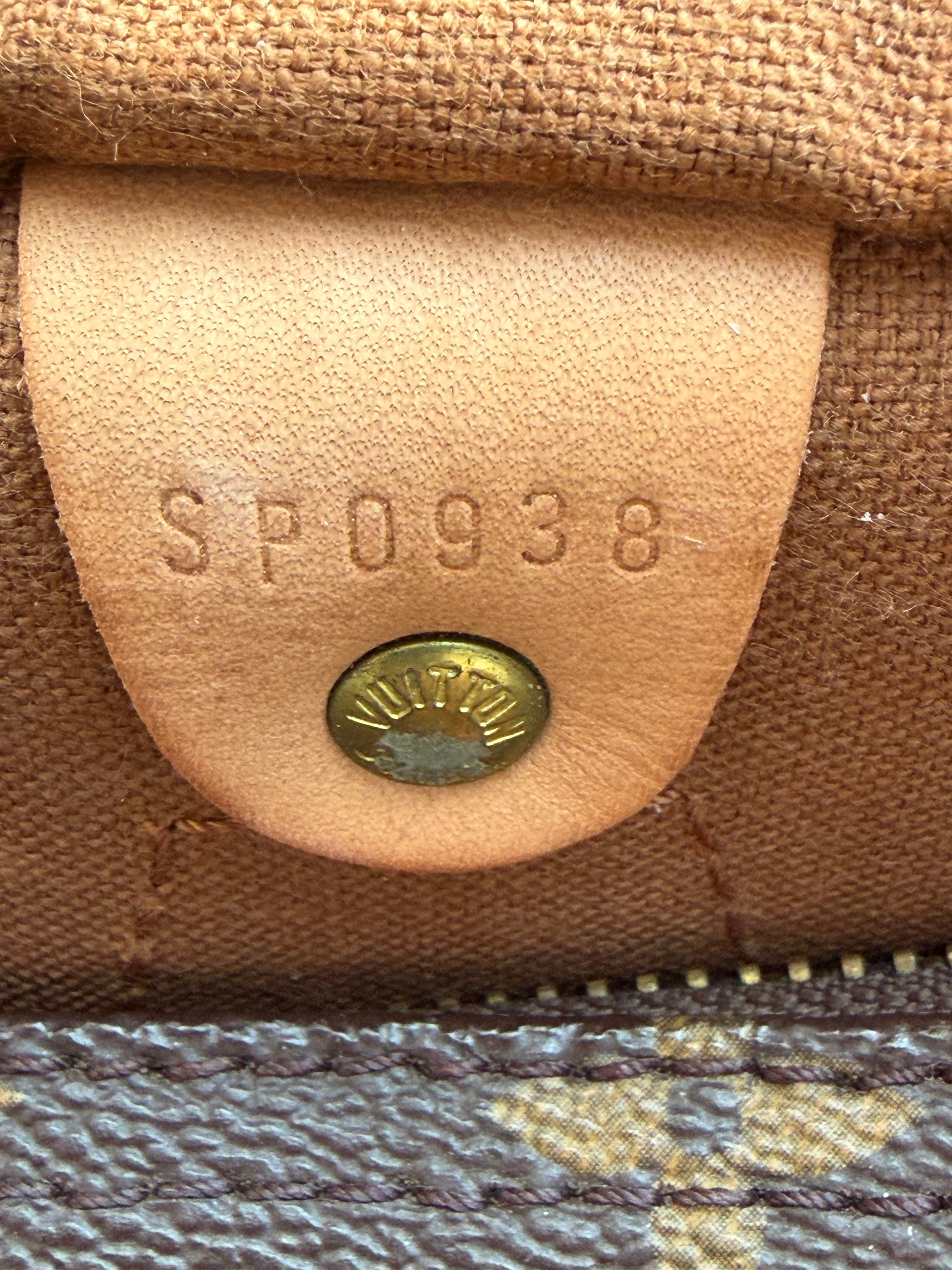 Speedy 30 en toile Monogram marron