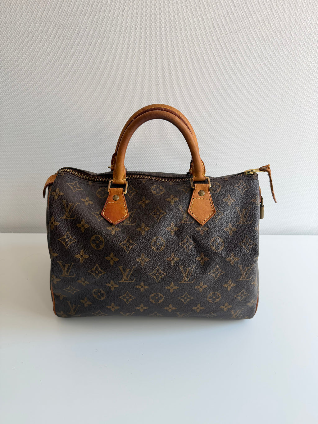 Speedy 30 en toile Monogram marron