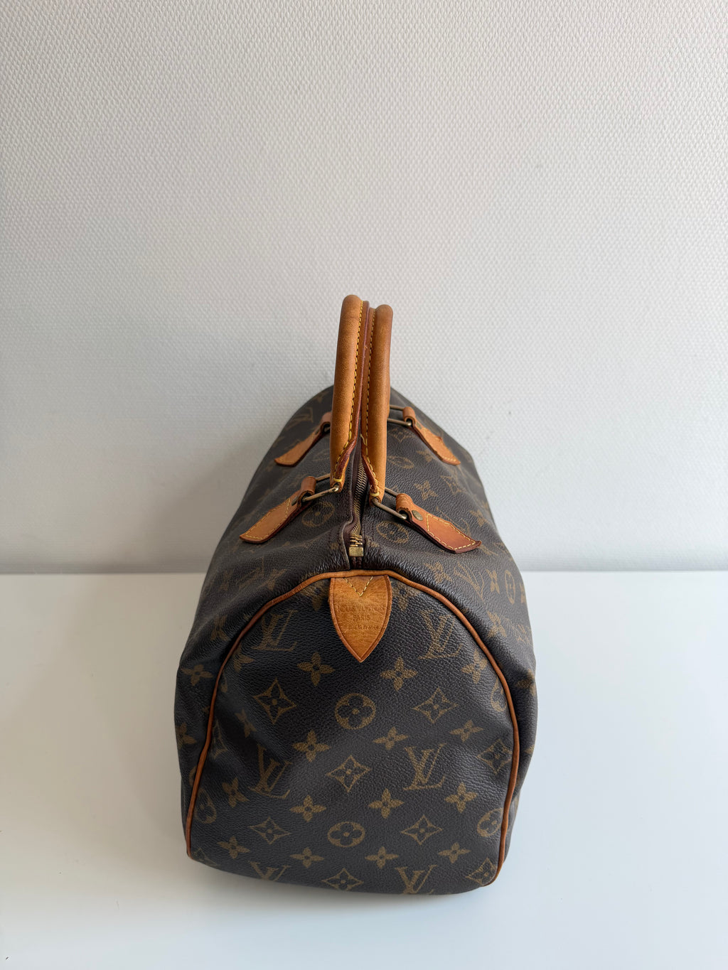 Speedy 30 en toile Monogram marron