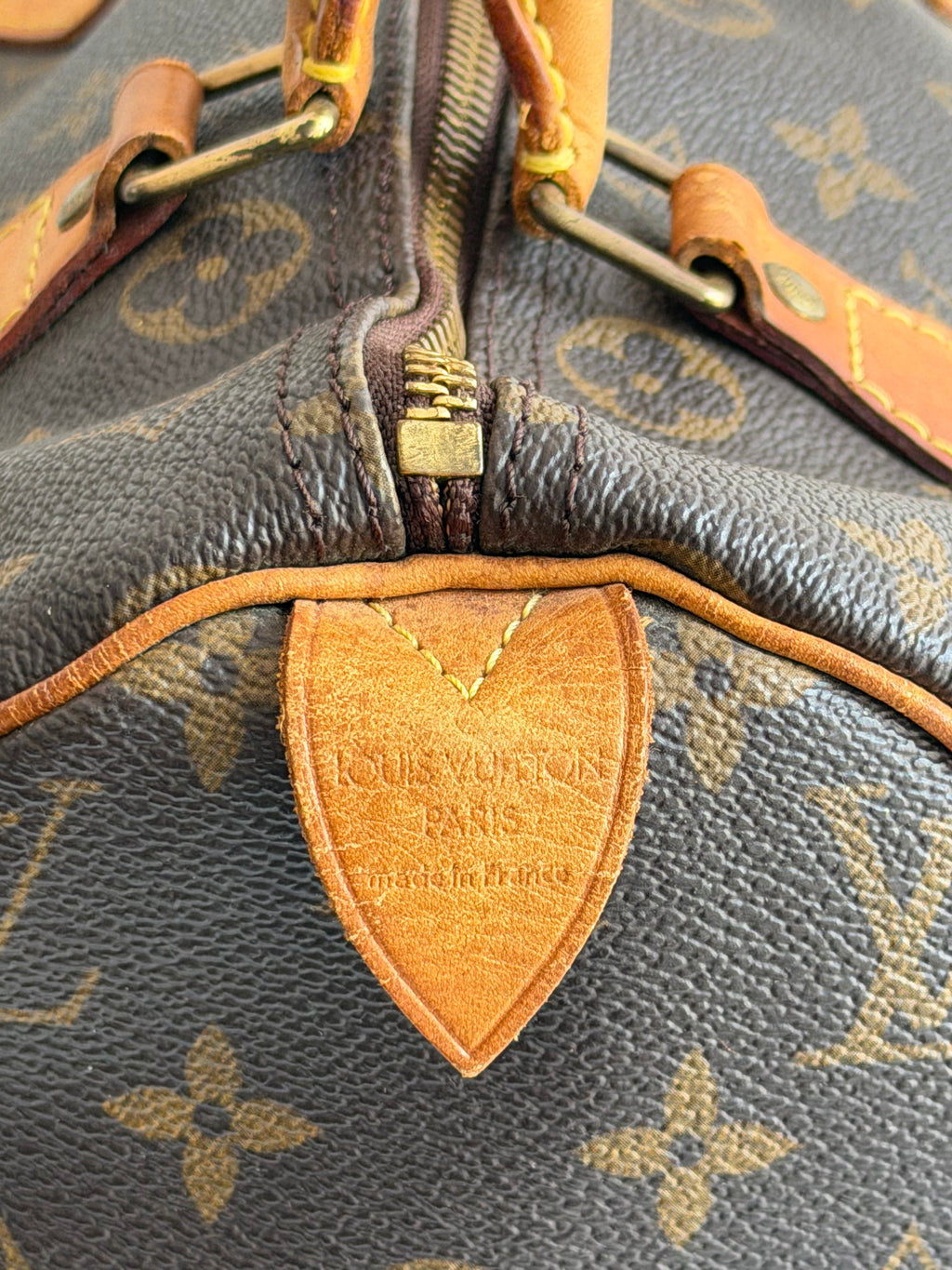Speedy 30 en toile Monogram marron
