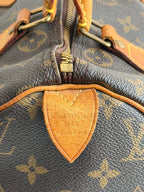 Speedy 30 en toile Monogram marron