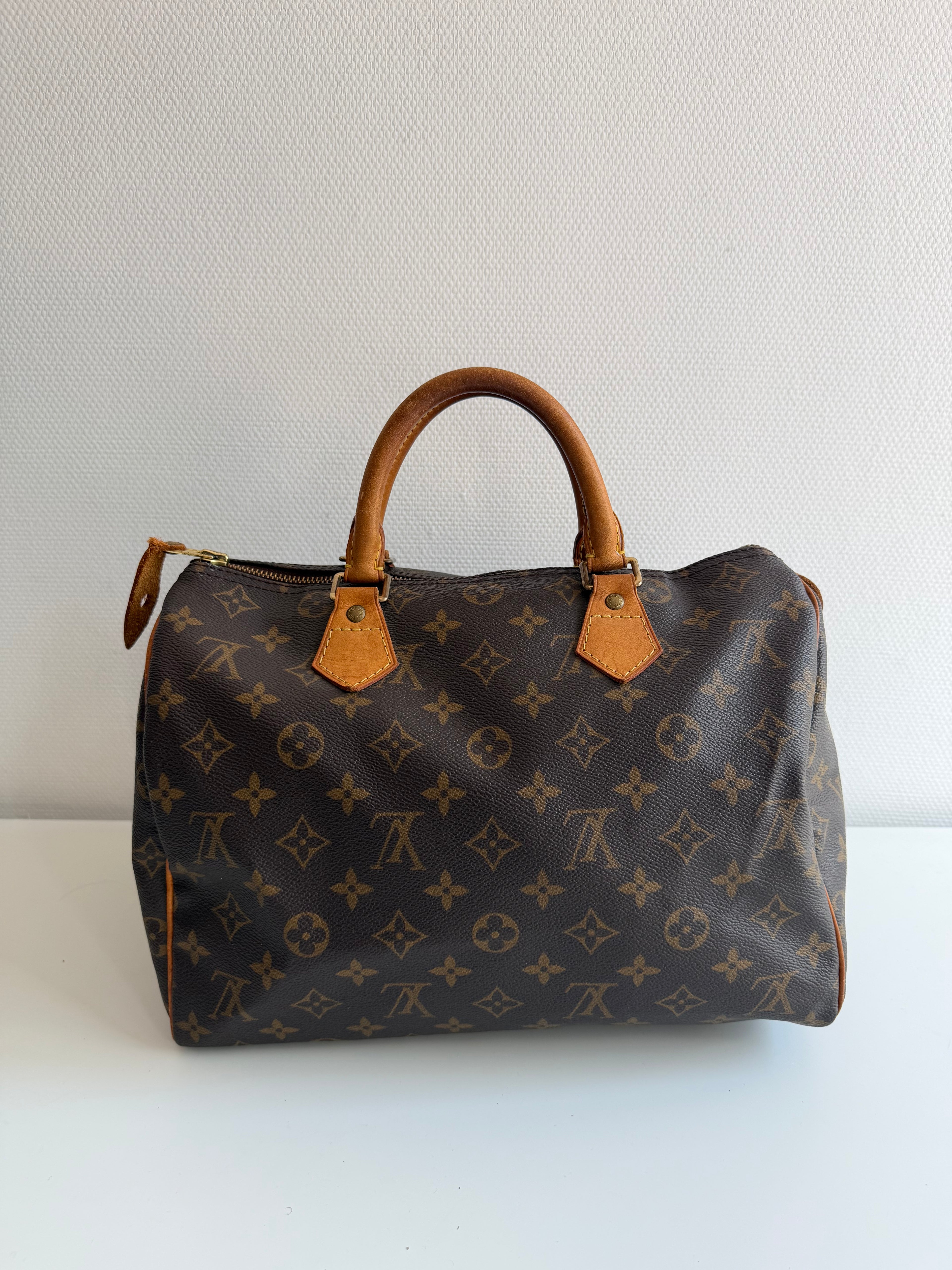 Speedy 30 en toile Monogram marron