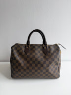 Speedy 30 en toile damier