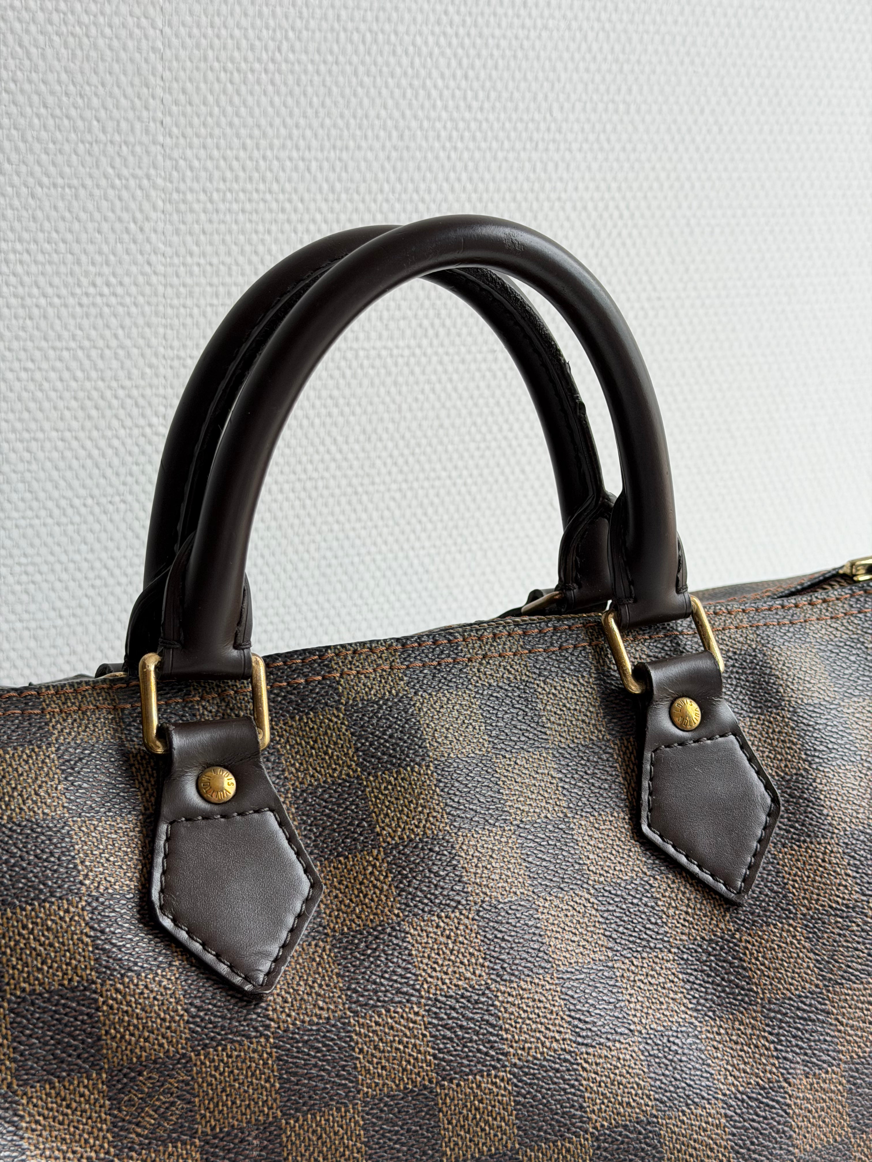 Speedy 30 en toile damier