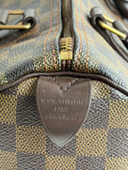 Speedy 30 en toile damier