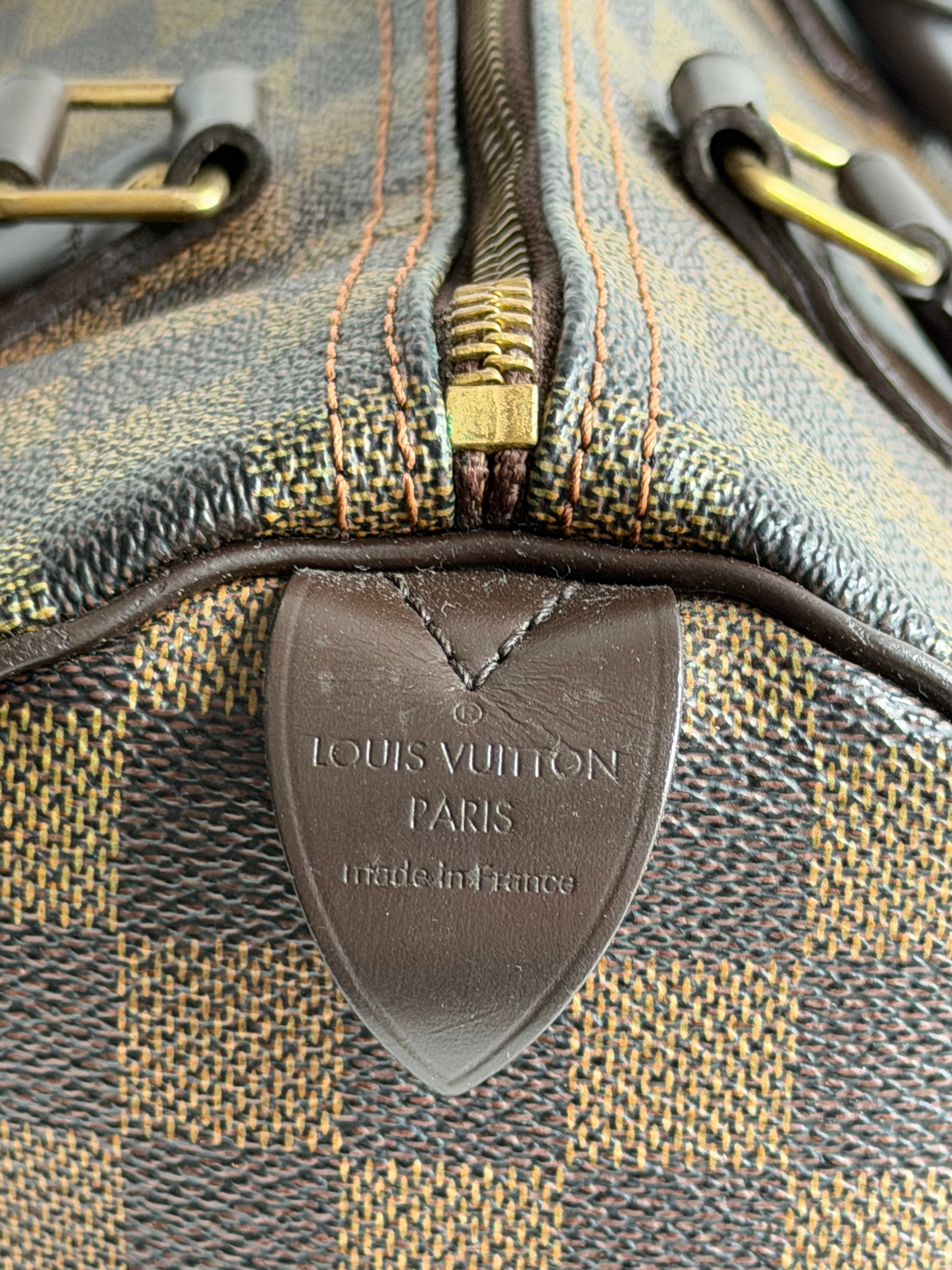 Speedy 30 en toile damier