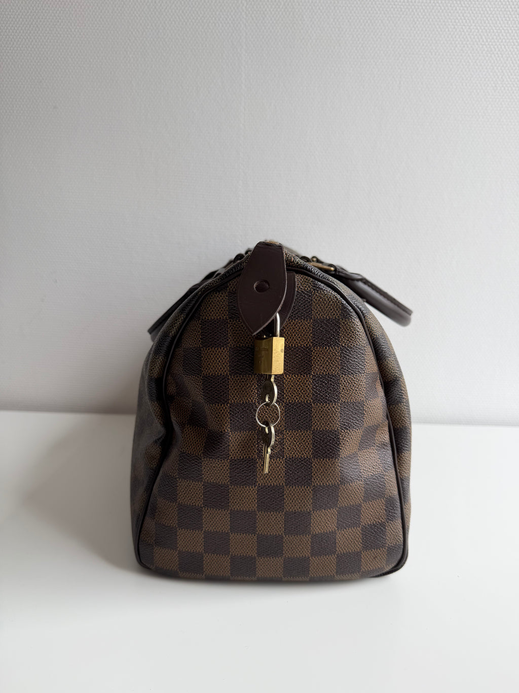 Speedy 30 en toile damier