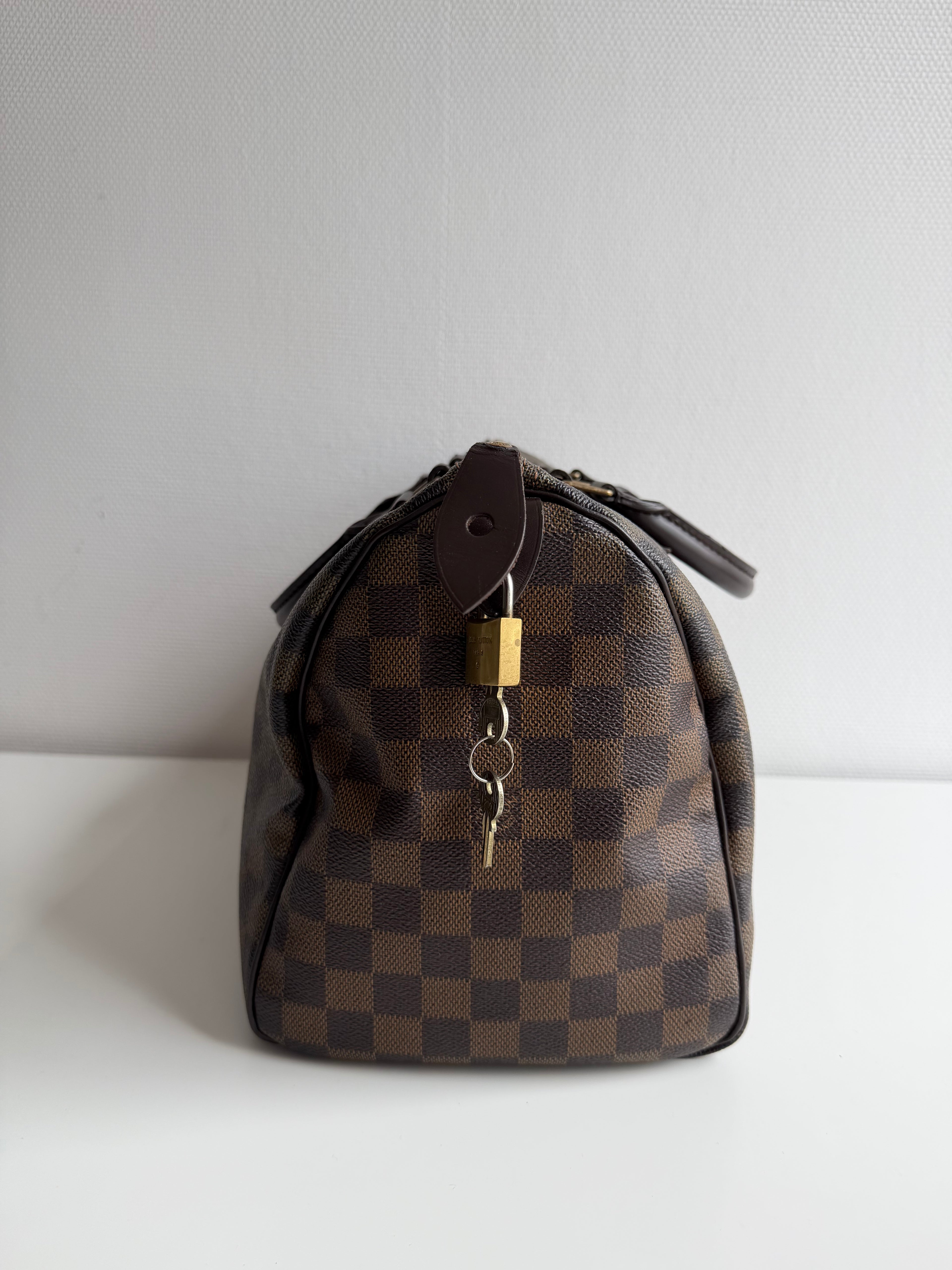 Speedy 30 en toile damier