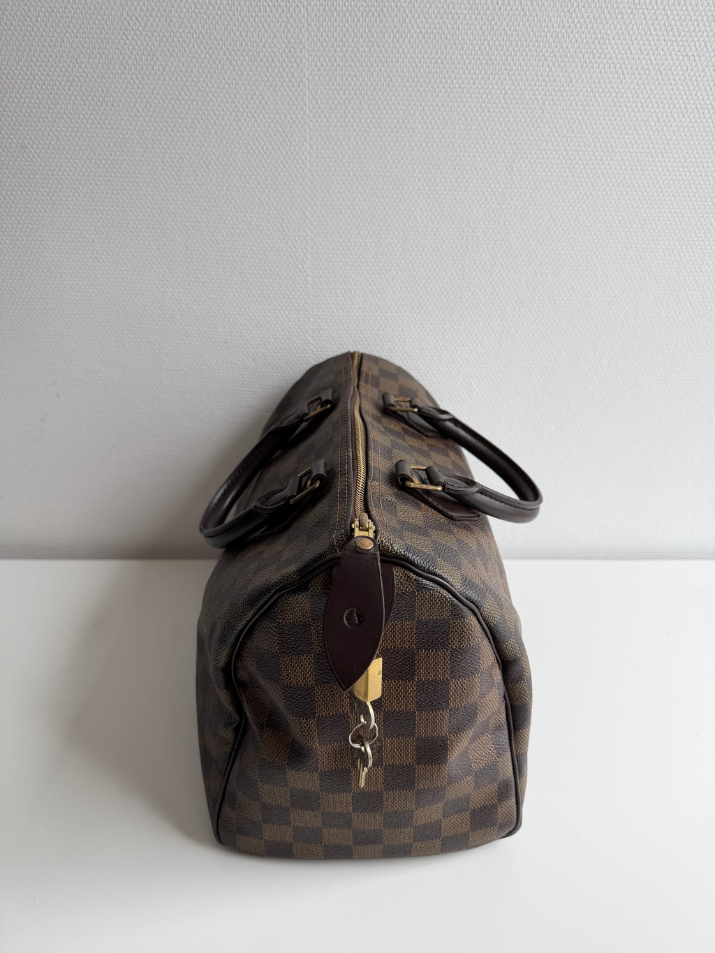 Speedy 30 en toile damier