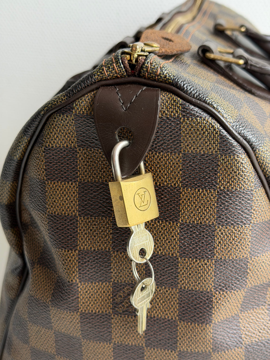 Speedy 30 en toile damier