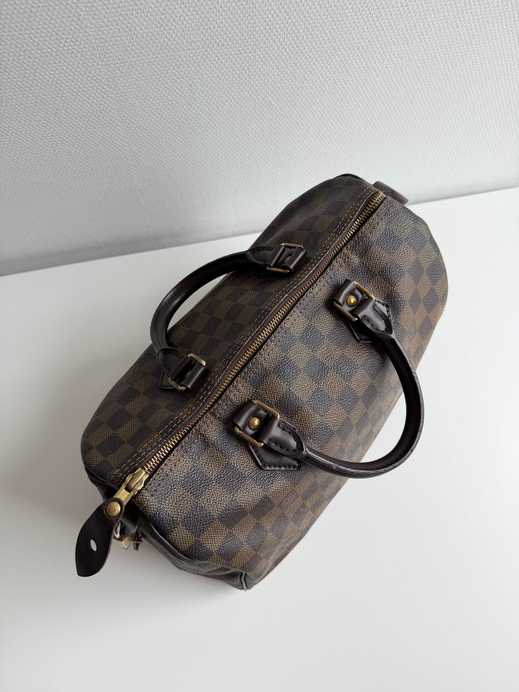 Speedy 30 en toile damier