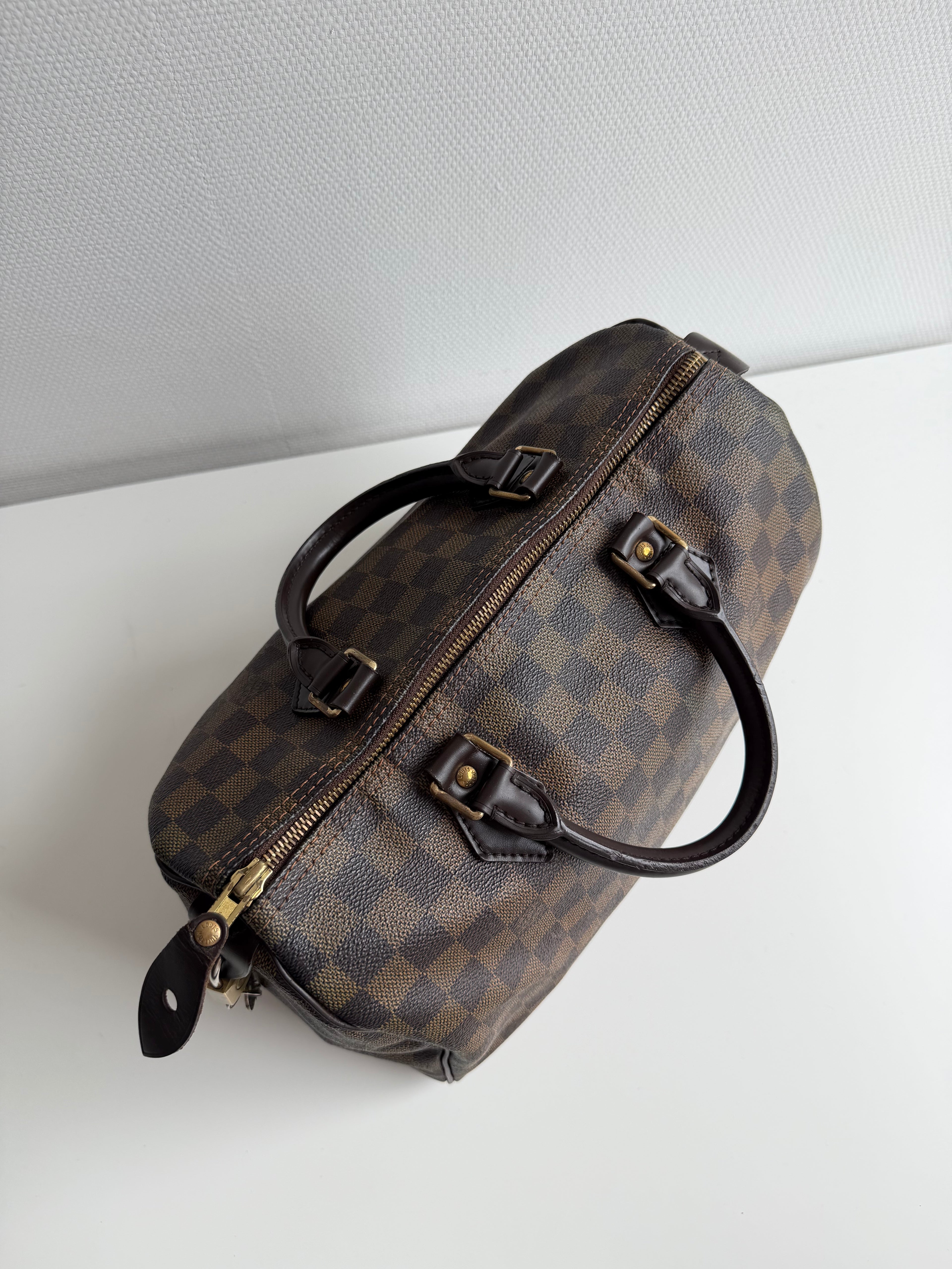 Speedy 30 en toile damier