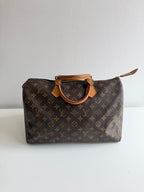 Speedy 35 en toile monogram marron