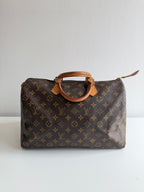Speedy 35 en toile monogram marron