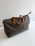 Speedy 35 en toile monogram marron